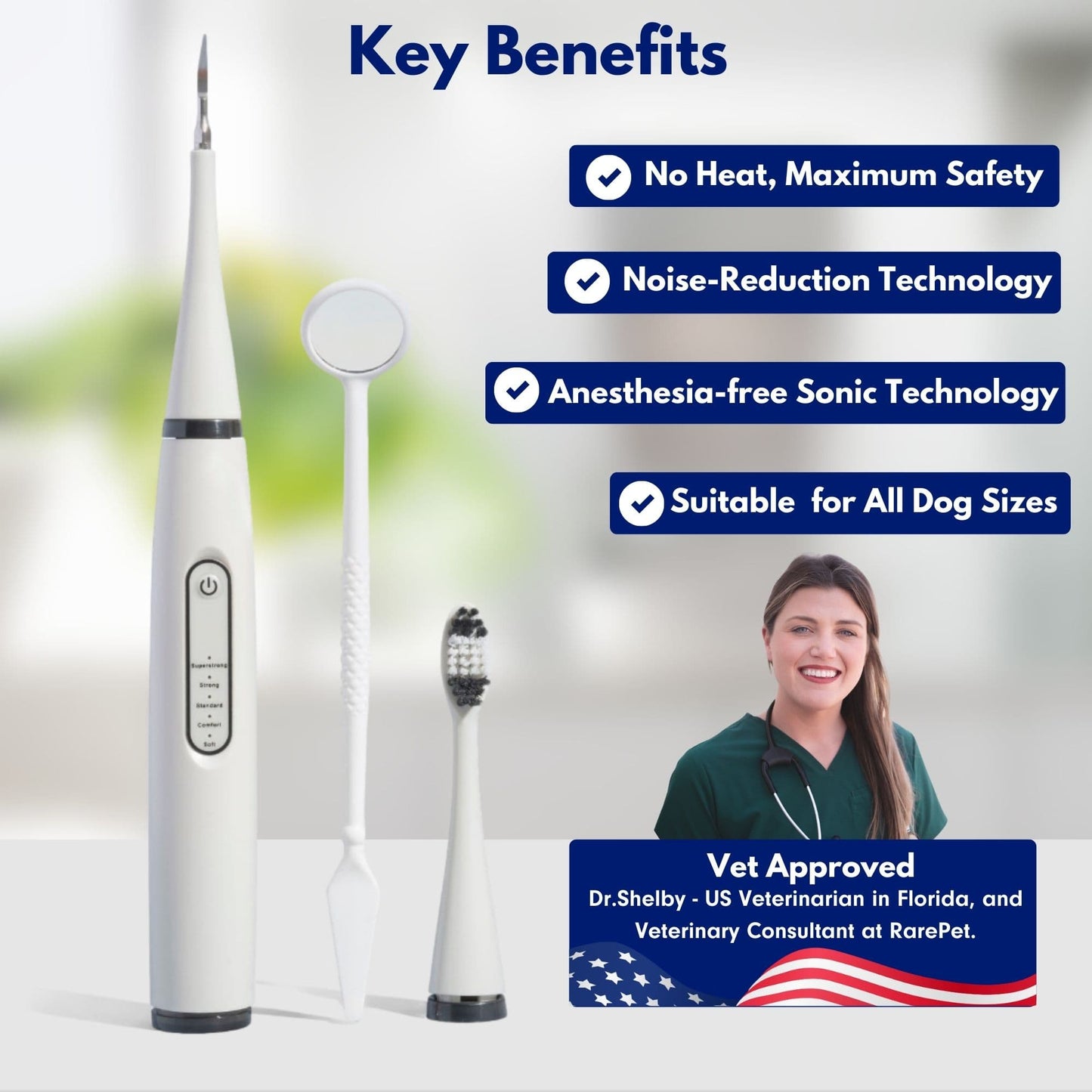 Canident – Sonic plaque & tartar remover for dogs
