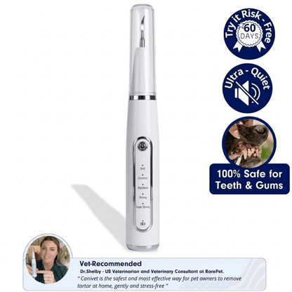 Canivet Kit - Silent Ultrasonic Plaque & Tartar Remover for dogs
