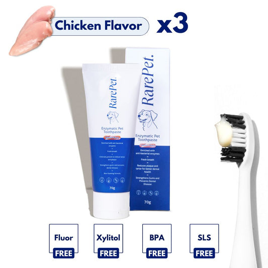 Bundle of 3 Enzymatic Pet Toothpastes
