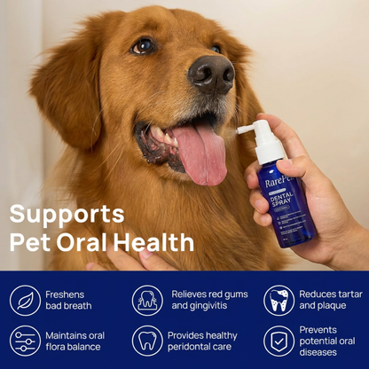 Natural Pet Dental Spray – Fresh Breath & Tartar Control
